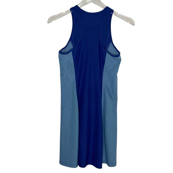 Outdoor Voices S Womens Workout Active Sport Athena Dress Blue Stretch - Picture 3 of 8